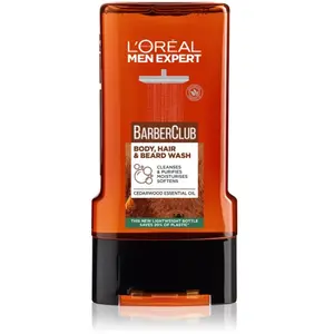 L'Oréal Paris, Gel douche, L'OrÃal Professionnel - Men Expert Barber Club Body. Hair & Beard Wash - Shampooing pour barbe. (300 ml) pas cher