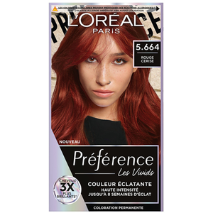 L'Oréal Paris Coloration Couleur Éclatante Rouge Cerise pas cher
