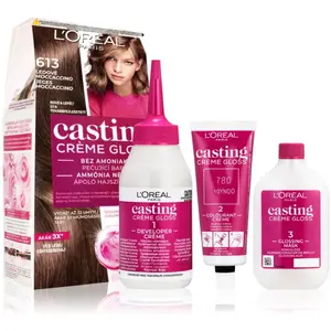 Coloration - Loréal Paris Casting Creme Gloss 613 - Brun - Crème - Tou... pas cher