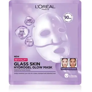 L'Oréal Paris, Masque pour le visage, L'OrÃal Paris - Hydrogel brightening mask Filler Glass Skin Mask 25 g