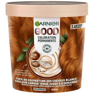 Garnier Good Coloration 7.43 Cuivré Épicé 120 g pas cher