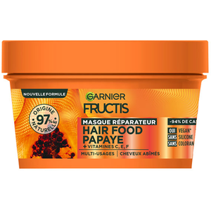 Garnier Fructis Hair Food Papaye Masque réparateur pour cheveux abîmés...Vendu paratida-sante-discount-fr