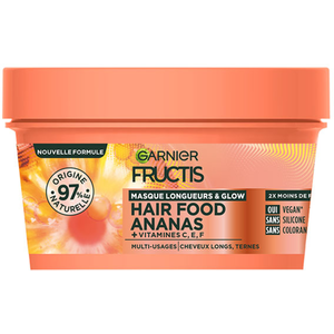 Garnier Fructis Hair Food Ananas Masque hydratant à l'ananas 320ml pas cher