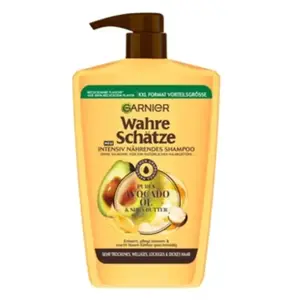 GARNIER Wahre Schätze Intensiv Nährendes Shampoo Avocado-Öl & Sheabutter Shampoo pas cher