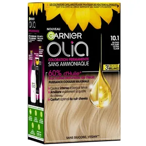 Garnier - Coloration Permanente OLIA - 10.1 Blonde Populaire Ultra Cla... pas cher