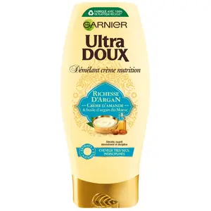 GARNIER Ultra Doux Après-Shampoing Démêlant crème nutrition Richesse d'ArganVendu paramazon