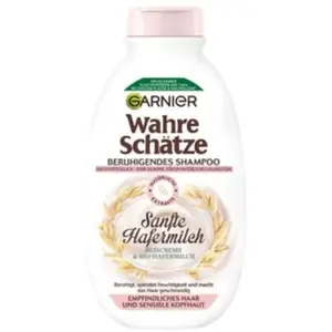 GARNIER Wahre Schätze Beruhigendes Shampoo Sanfte Hafermilch Shampoo pas cher