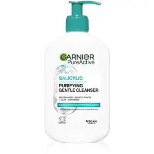 Garnier, Nettoyant pour le visage, Pure Active Hydrating Deep Cleanser - Gel nettoyant - 250ml (Gel, 250 ml) pas cher