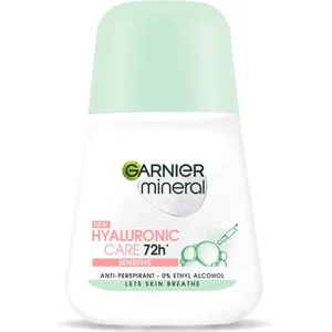Garnier Mineral Hyaluronic Care anti-transpirant roll-on 50ml pas cher