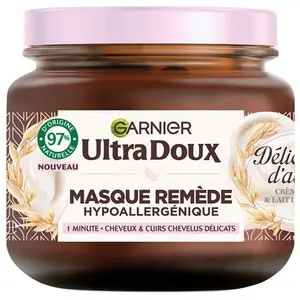 Garnier Ultra Doux Masque Remède Hydratant Délicatesse 340mlVendu paratida-sante-discount-fr