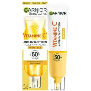 Garnier Vitamine C Anti-UV Quotidien Invisible SPF 50 - 40ml pas cher