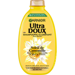 Garnier Ultra Doux Recharge Shampooing Soleil de Camomille 600ml pas cher