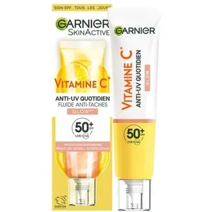 Garnier Vitamine C Anti-UV Quotidien Glow SPF 50 - 40ml pas cher