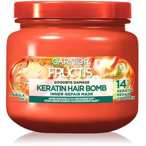 Garnier, Masque capillaire, Fructis Goodbye Damage Keratin Hair Bomb -... pas cher