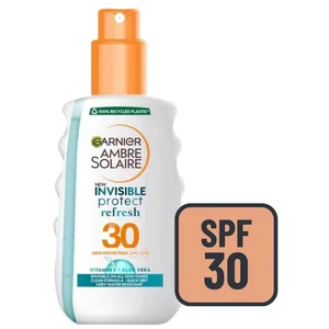 Garnier Clear Protect spray transparent SPF30 200 ml pas cher