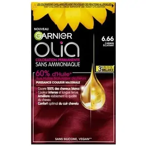 Garnier Olia Coloration 6.66 Carmin Eclatant pas cher