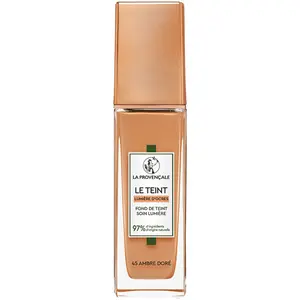 La Provençale Le Teint Le Fond de Teint Soin Lumière N°45 Ambre Doré 3... pas cher