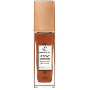La Provençale Le Teint Le Fond de Teint Soin Lumière N°50 Brun 30ml pas cher