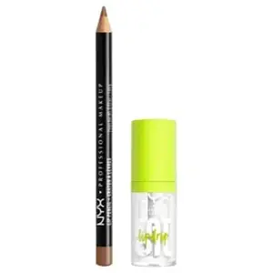 NYX Professional Makeup Slim Lip Pencil + Fat Oil Lip Drip Lip Kits pas cher