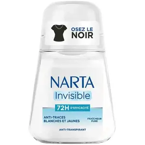 Narta Invisible Déodorant Bille Femme Anti-Transpirant 48h 50ml pas cher