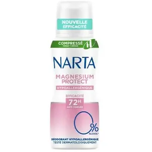 Narta Magnesium Protect Déodorant Spray Femme 48h 100ml pas cher
