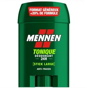 Mennen Deodorant Tonic 24H Stick Large 60 ml pas cher