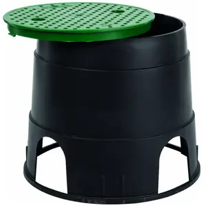 Regard rond de visite Cap Vert - Rond - Diamètre haut 24 cm x bas 31,5... pas cher