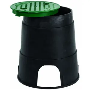 Comparateur de prix : Regard rond de visite Cap Vert - Rond - Diamètre haut 15,5 cm x bas 20...