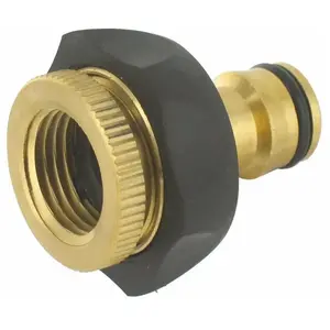 CAP VERT Nez de robinet avec adaptateur en laiton 20 x 2...Vendu parcdiscount