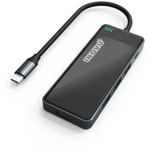 INOVU Station d'accueil USB-C 6 en 1 (HDMI/USB/SD) pas cher