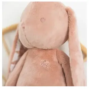 Tartine et Chocolat Peluche Augustin le lapin rose (25 cm) pas cher