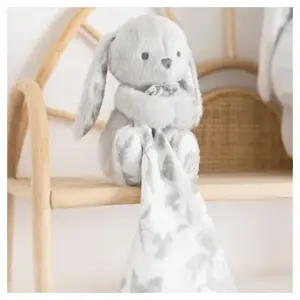 Tartine et Chocolat Doudou Augustin le lapin gris pas cher