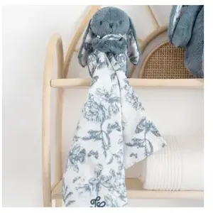 Tartine et Chocolat Doudou Augustin le lapin bleu pas cher