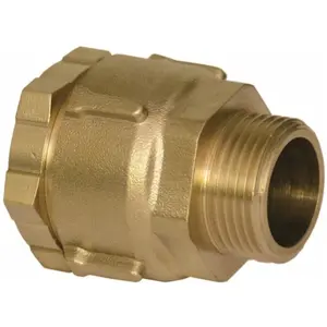 Huot Raccord série fer REXUO Mâle Laiton Dn : 27 diamètre : 3 4 9013.27