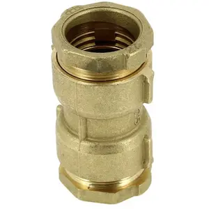 Raccord PE droit à serrage - Femelle - Ø 27 mm - Rexuo - Huot