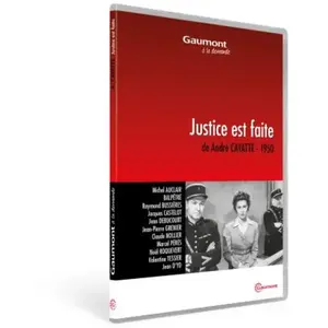 Gaumont Justice est faite DVD pas cher
