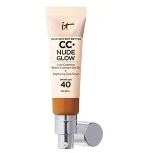 IT Cosmetics CC+ Nude Glow Fond de Teint Léger et Sérum Éclat avec SPF 40 32 ml (nuances variées) - Rich pas cher