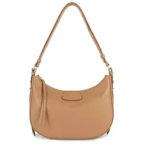 Sac Hobo Lancaster Ref 57504 CAMEL 27*21*8 cm TU Marron pas cher