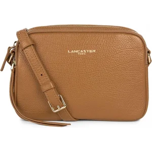 Pochette Lancaster Adeline en cuir ref_lan41909-camel-19*14*6 Marron