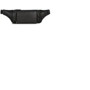 Lancaster Banane en cuir ref_lan-41877-noir-43-13-2 NOIR