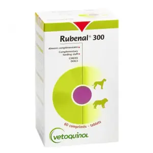 Vetoquinol Rubenal 300mg 60 comprimés pas cher