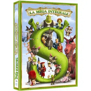 Fox Pathe Europa Cnt DVD Coffret Shrek L'intégrale - 4 Films pas cher
