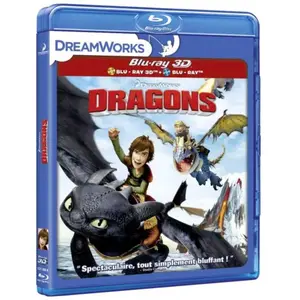 PRODUCTION FNAC Dragons Blu-ray 2D + 3D pas cher