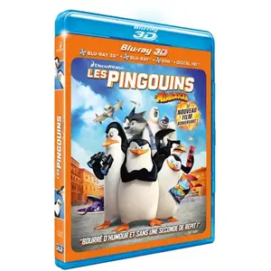 PRODUCTION FNAC Les Pingouins de Madagascar Combo Blu-ray + DVD