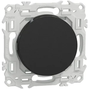 Interrupteur Va-et-vient - Schneider - Odace - Noir Mat - Multifonctio... pas cher