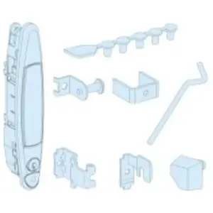 Schneider - PrismaSeT g Active - Accessoires fermeture de porte - Armoire et coffret - IP30 - LVS01032