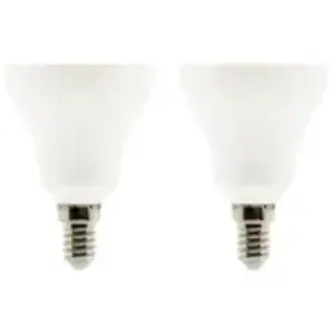 Ampoules LED Standard E14 10W 810lm 2700K - ELEXITY - Lot de 2 pas cher