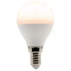 Elexity - Ampoule LED Sphérique 5.2W E14 470lm 2700K pas cher