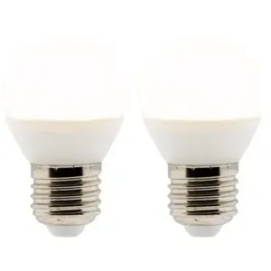 Ampoules LED sphériques 5W E27 2700K 400 lumens - ELEXITY - Blanc chaud - Intérieur pas cher