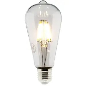 ELEXITY Ampoules LED Déco filament 4W E27 Edison pas cher